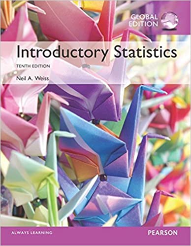 Weiss Introductory Statistics 2017