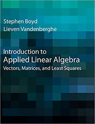 Boyd Applied Linear Algebra 2018