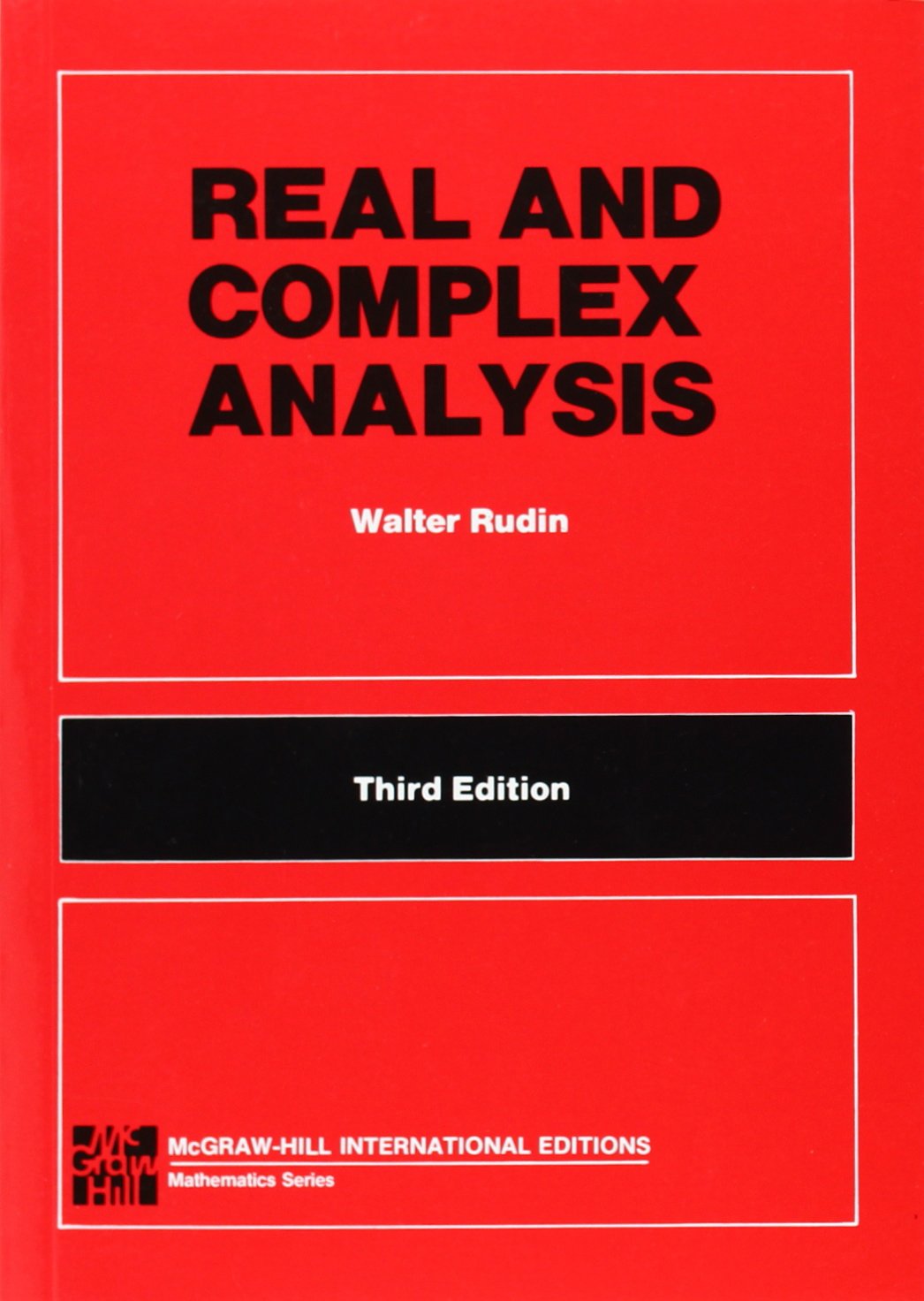 Real Complex Analysis Walter Rudin